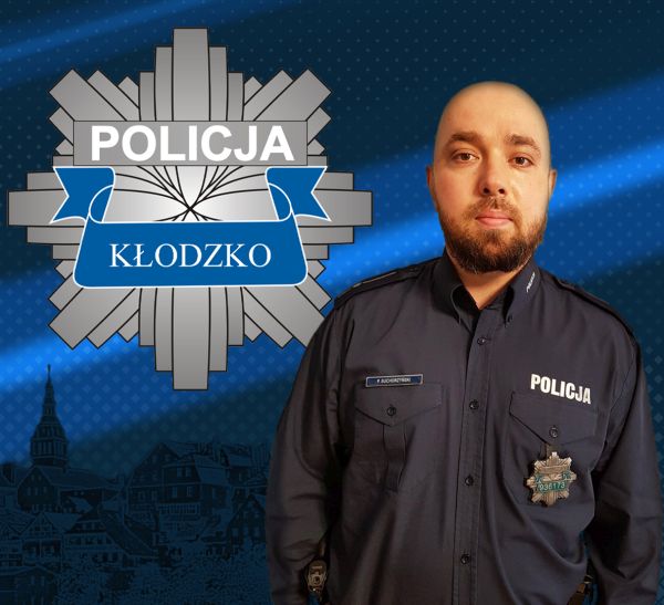 Dzielnicowy Kłodzka Piotr Suchorzyński